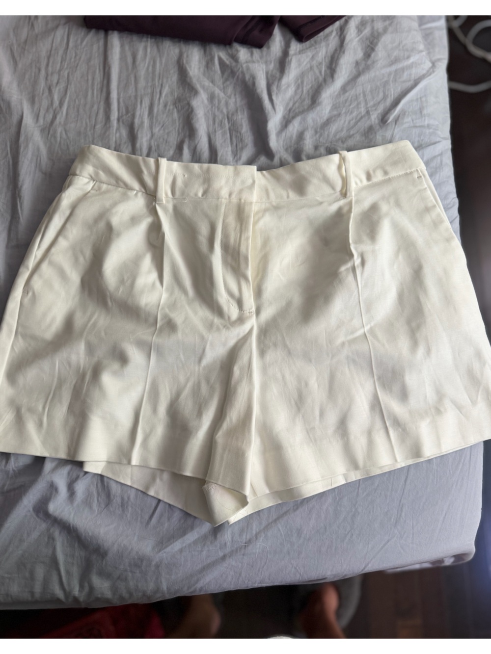 ZARA white shorts